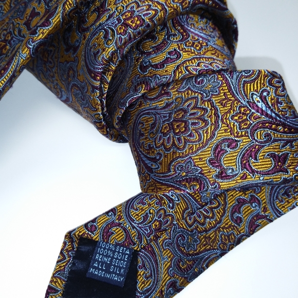 Mossimo Bizzocchi Silk Tie NWOT - Picture 10 of 16